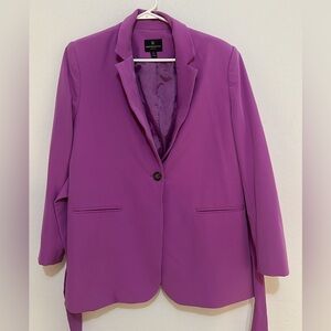 Worthington Vibrant Purple Blazer
